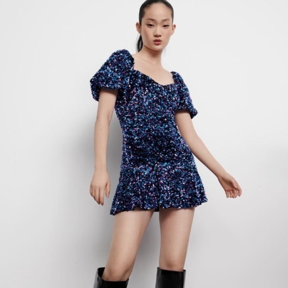 Zara Sequin Dress